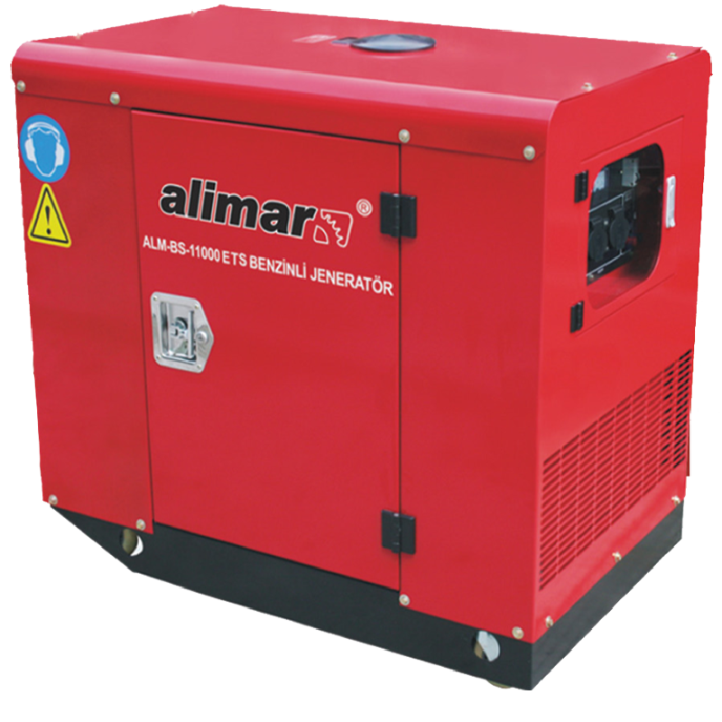 Генератор бензиновий ALIMAR 1 фаза (220В), 8кВт, (ALM BS 11000 ME)